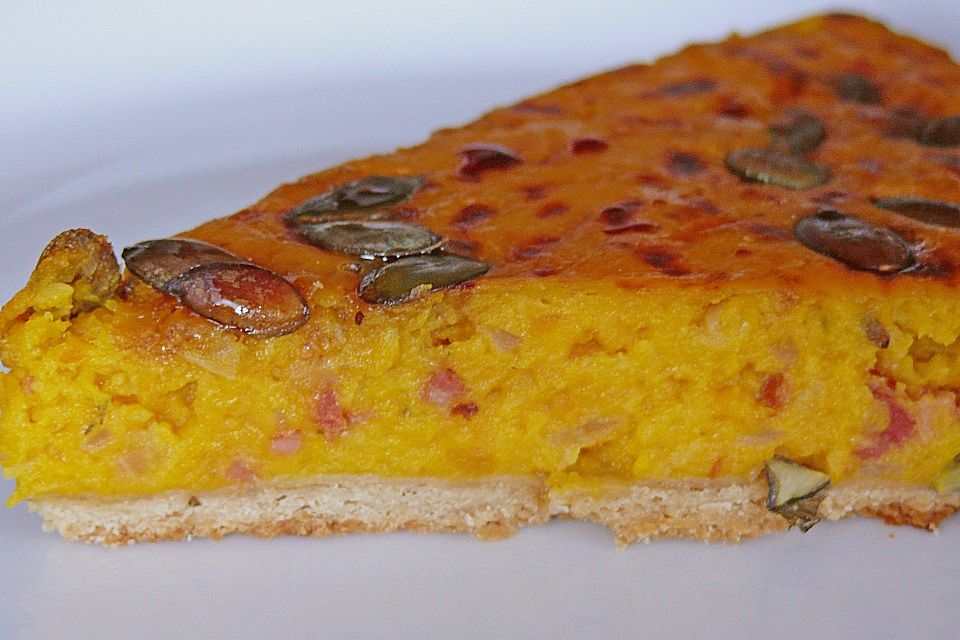 Kürbisquiche