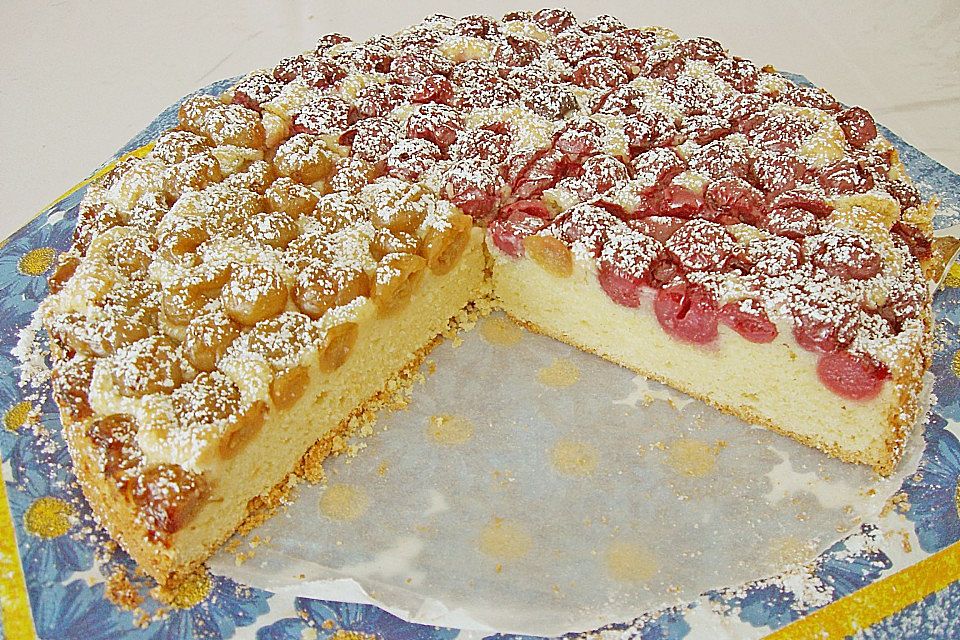 Rhabarberkuchen mit Eierlikör