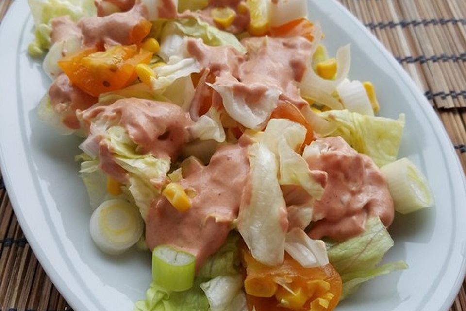 Bunter Eisbergsalat