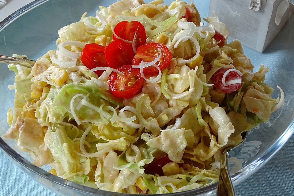 Bunter Eisbergsalat