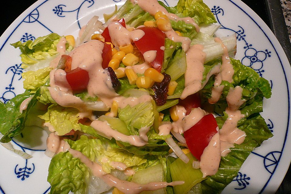 Bunter Eisbergsalat