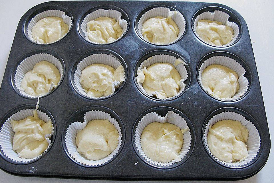 Vanille - Quark - Muffins