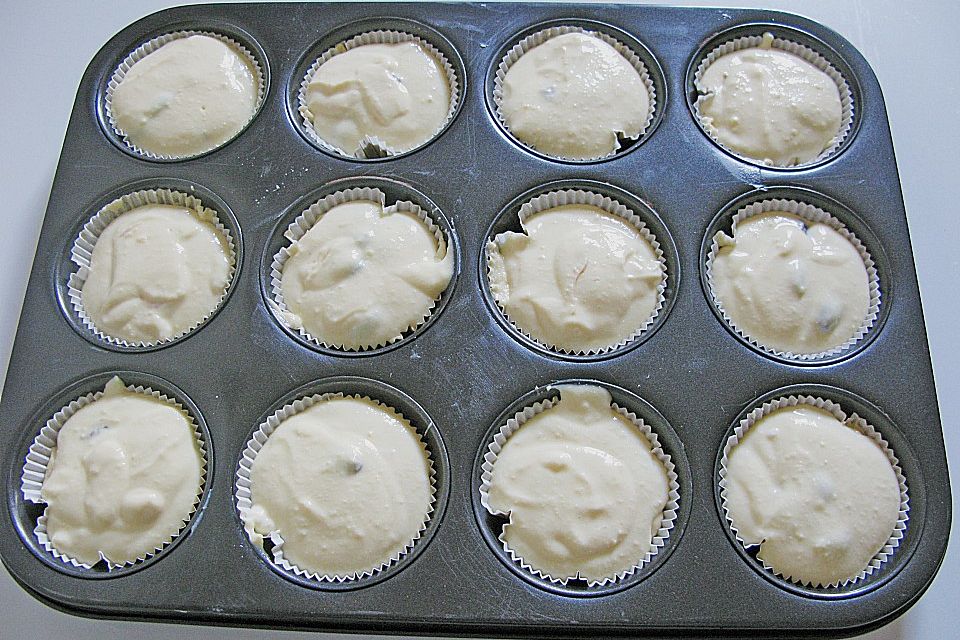 Vanille - Quark - Muffins