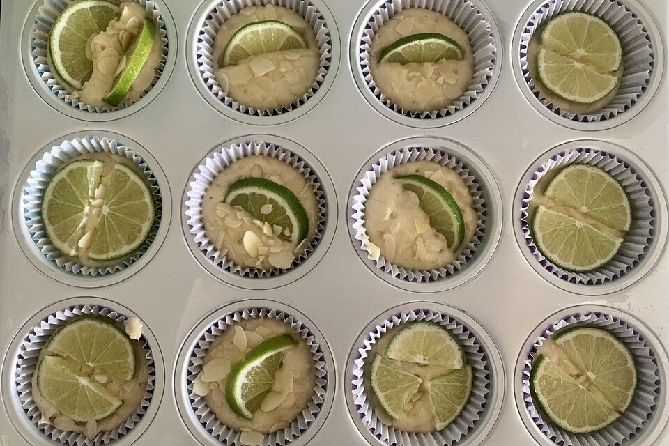 Fruchtige Limetten - Muffins