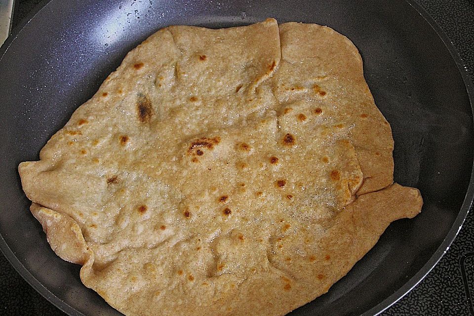 Puris - gebratene Fladenbrote