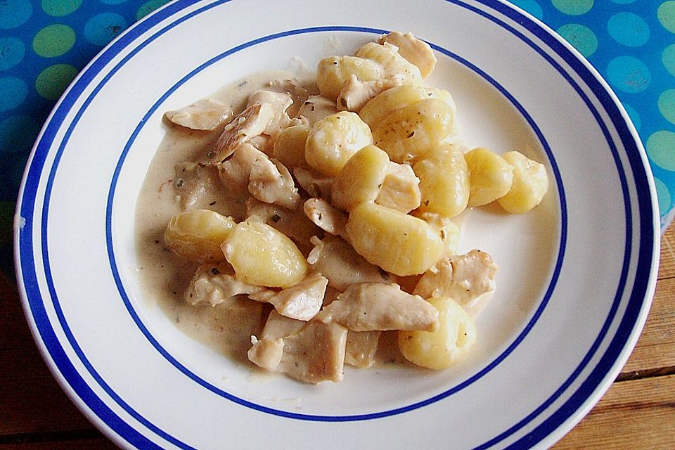 Gnocchi mit Hähnchenbrust