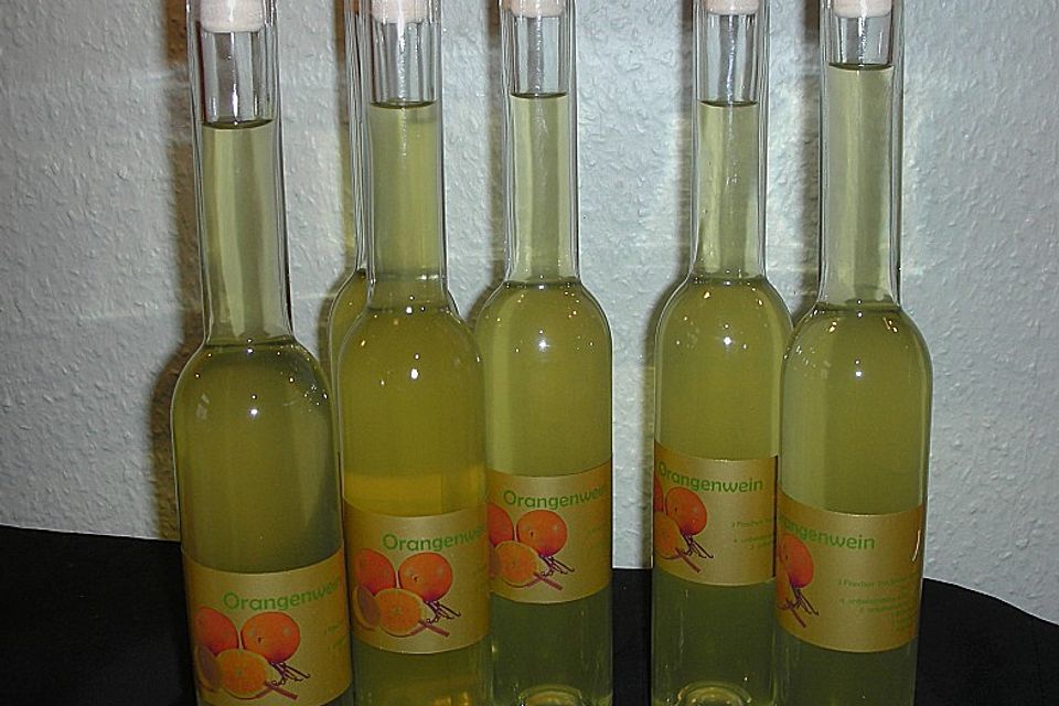 Orangenwein