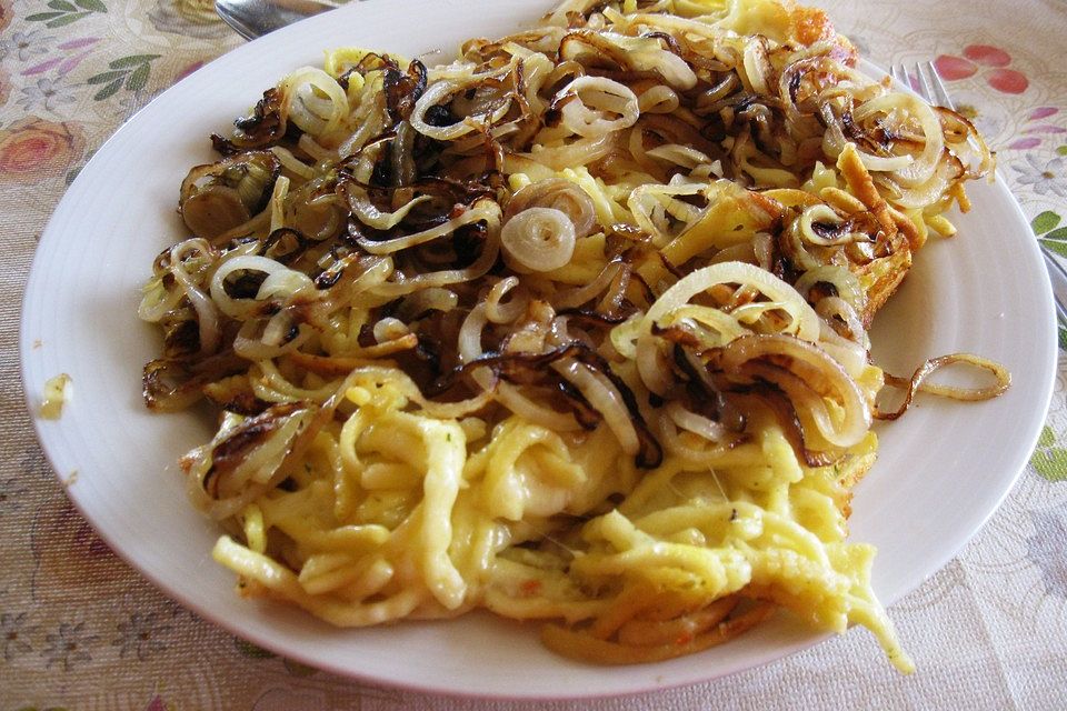 Schnelle Käsespätzle