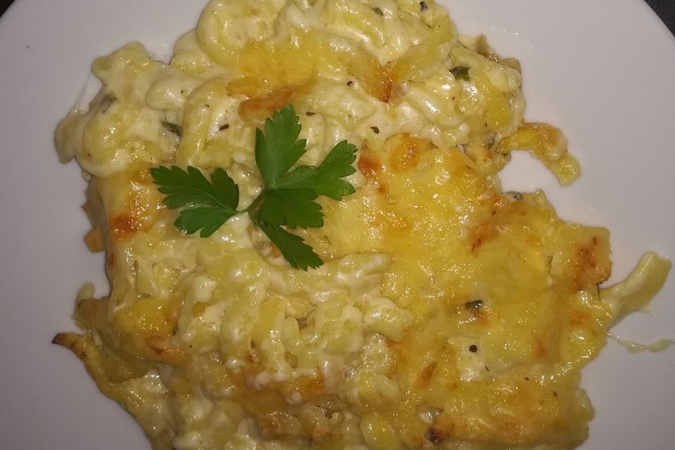 Schnelle Käsespätzle