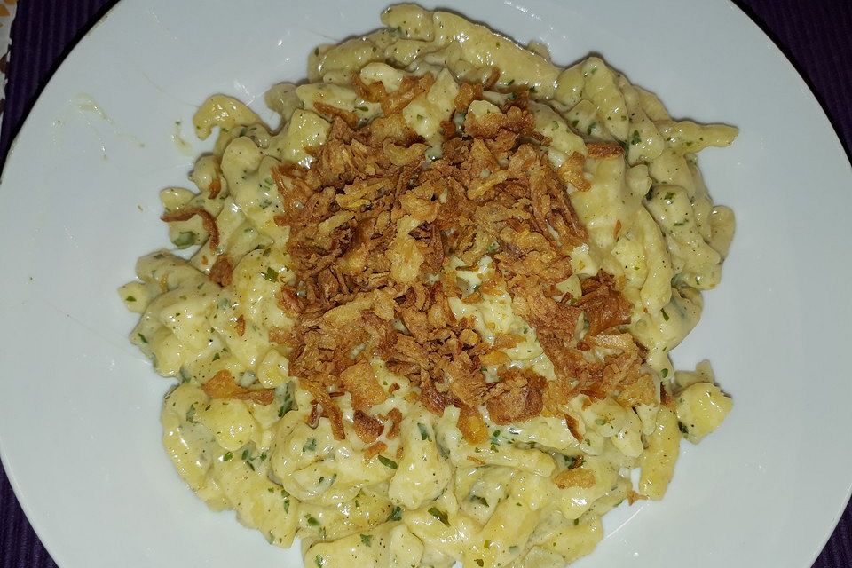 Schnelle Käsespätzle