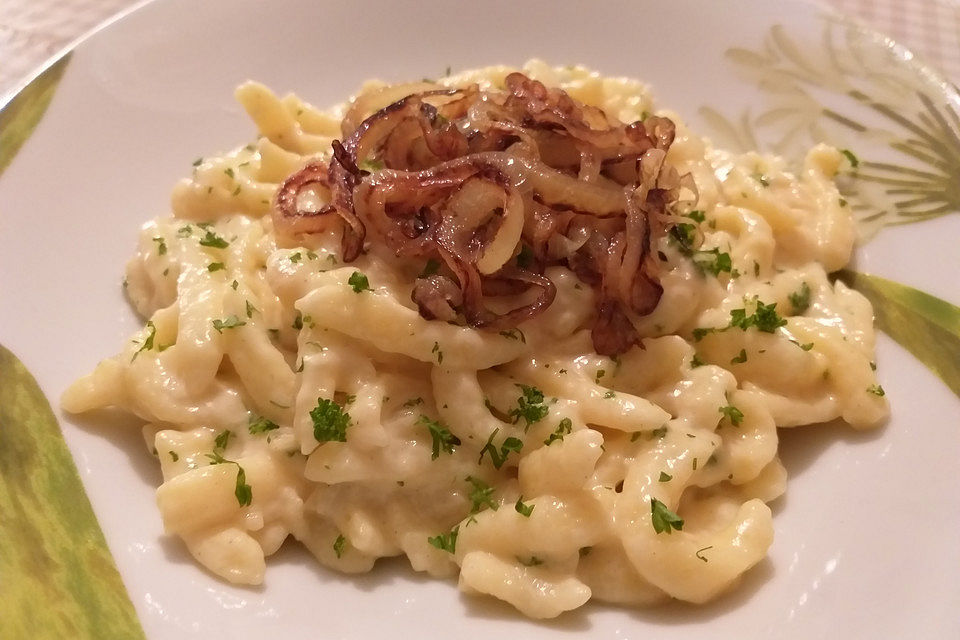 Schnelle Käsespätzle