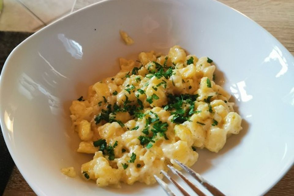 Schnelle Käsespätzle