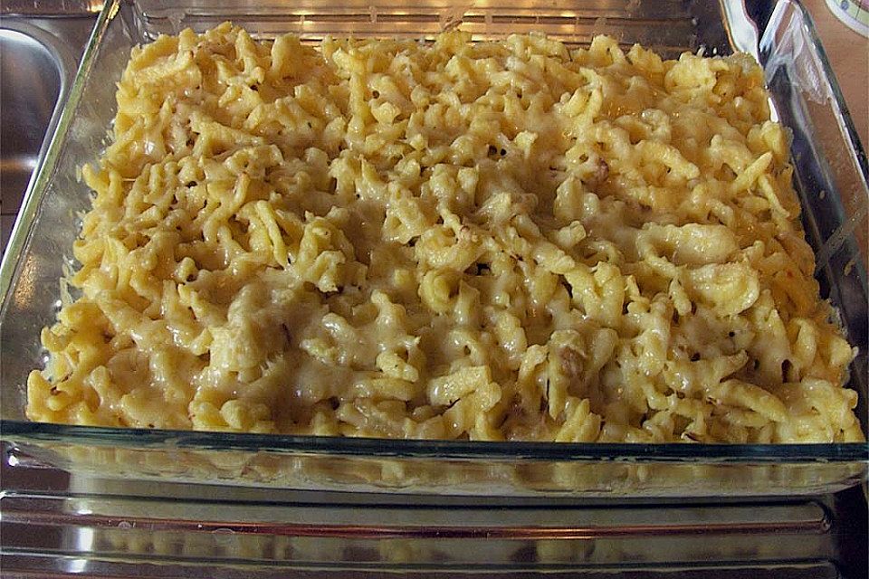 Schnelle Käsespätzle