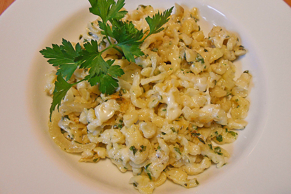 Schnelle Käsespätzle