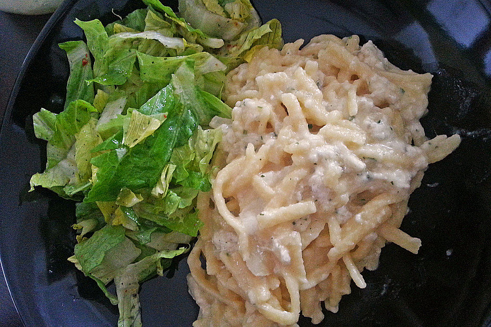 Schnelle Käsespätzle