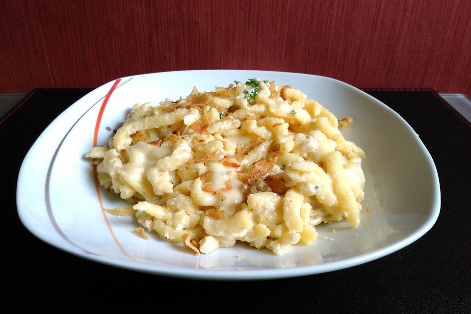 Schnelle Käsespätzle