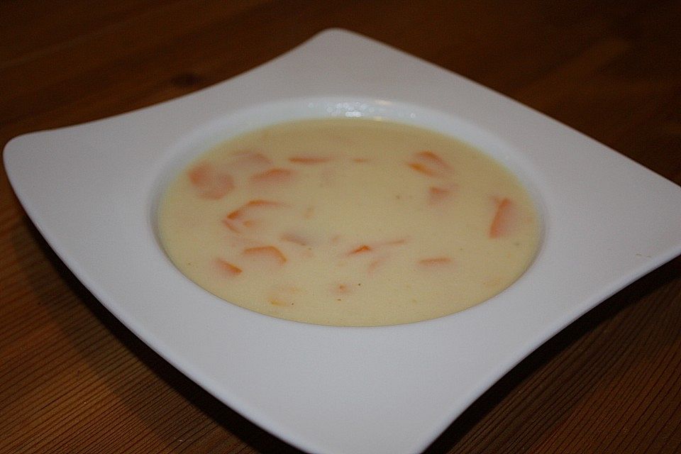 Meerrettich - Rahmsuppe