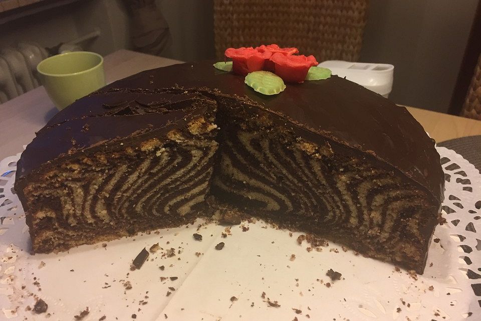 Zebrakuchen