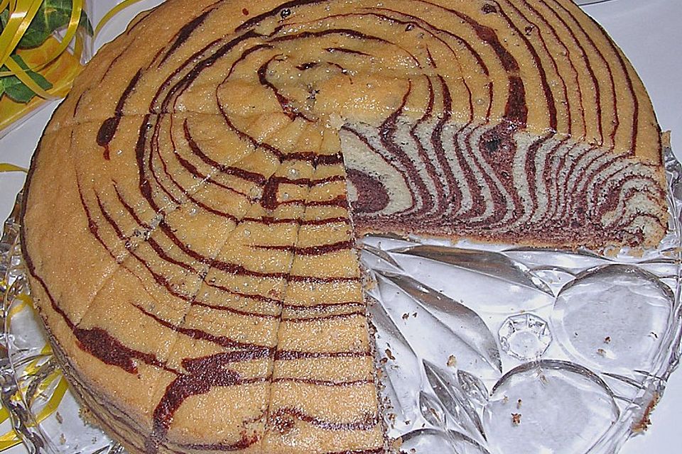 Zebrakuchen