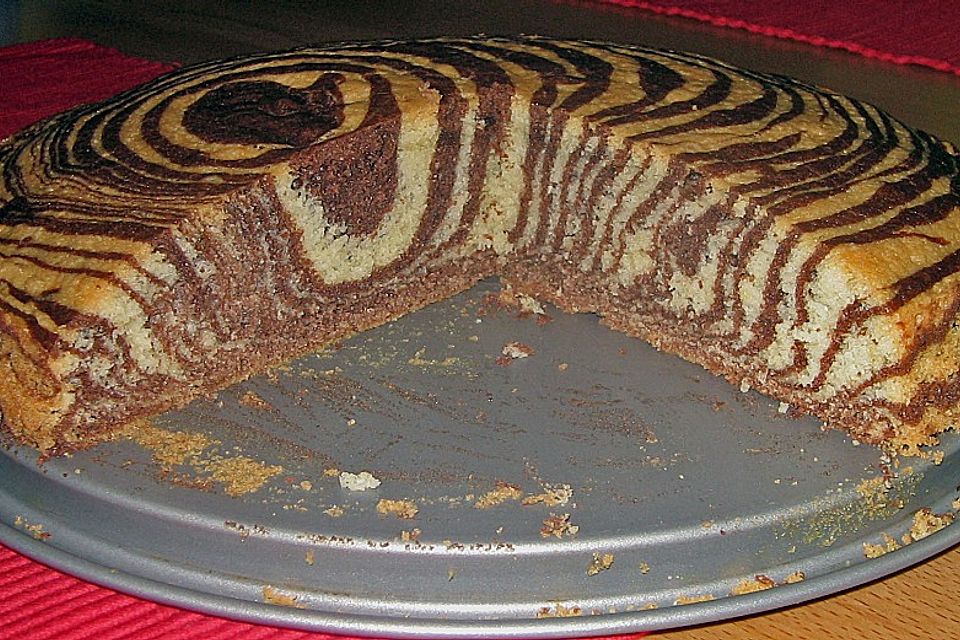 Zebrakuchen