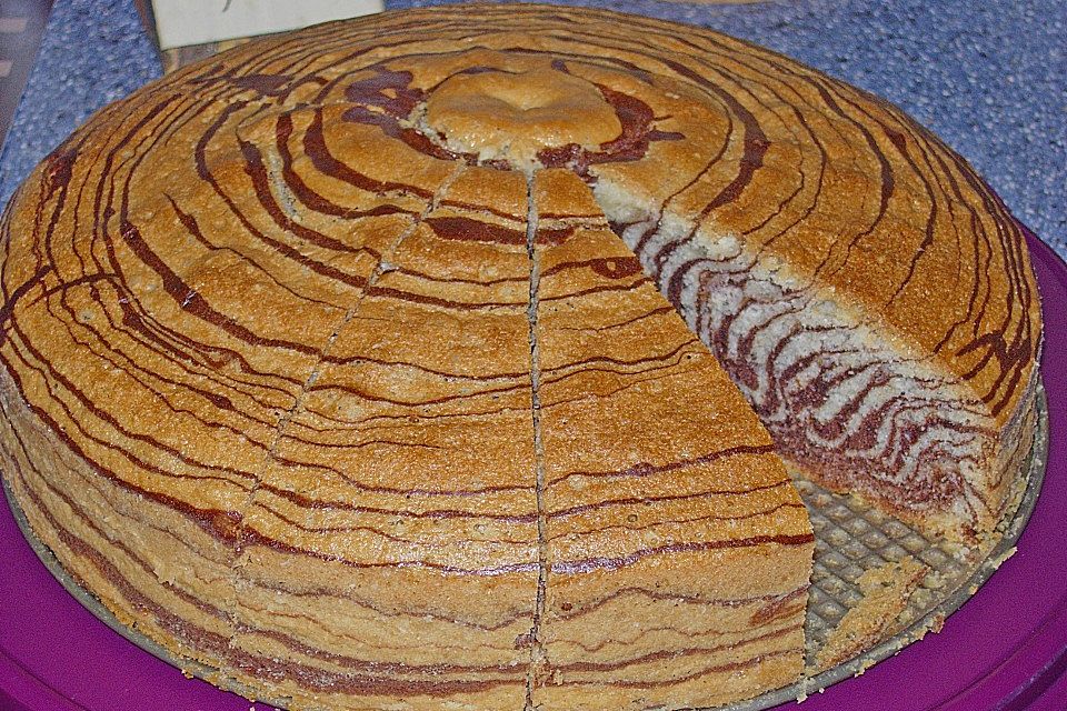 Zebrakuchen