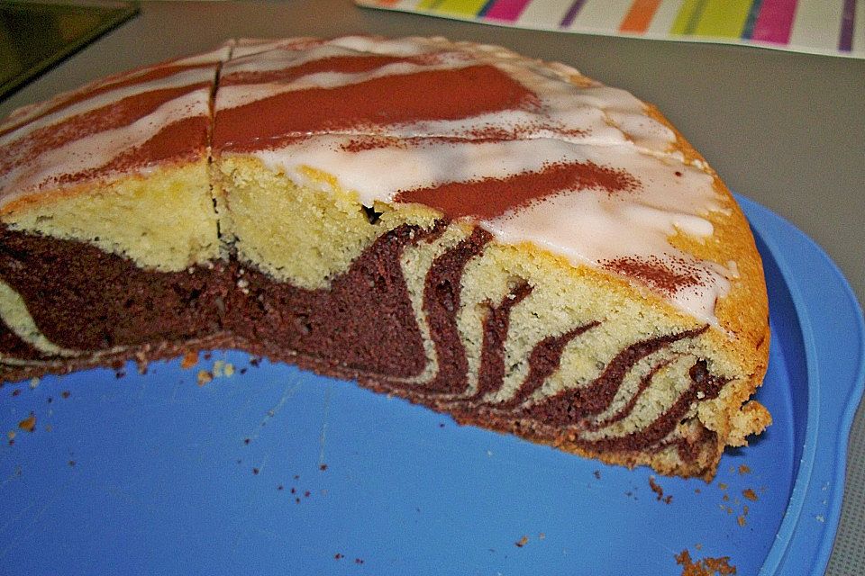 Zebrakuchen