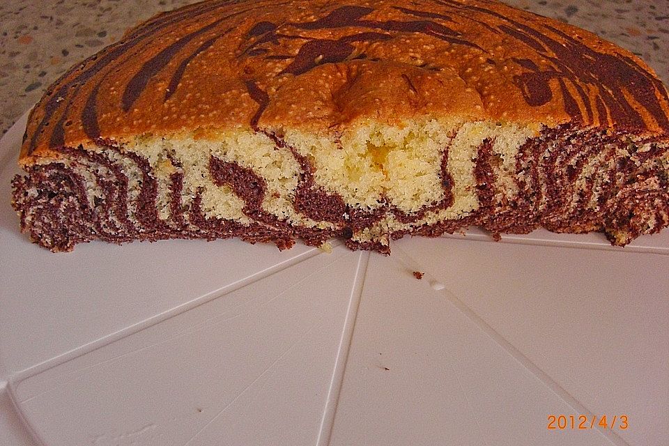 Zebrakuchen