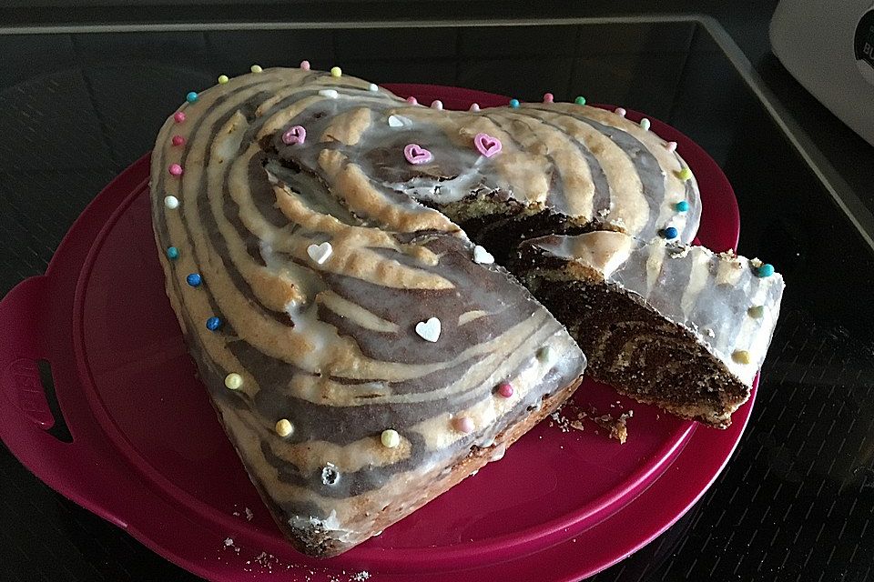 Zebrakuchen