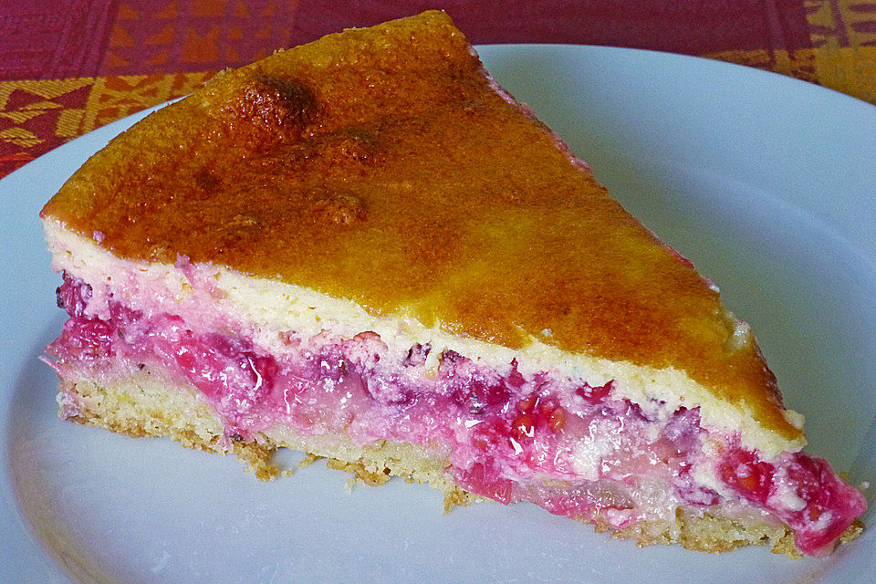 Johannisbeerkuchen mit Schmandguss