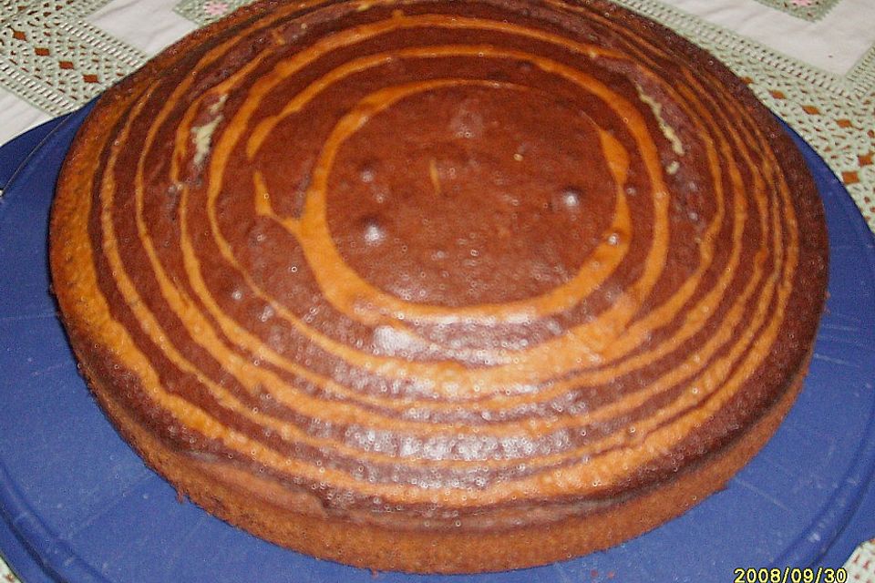 Zebrakuchen