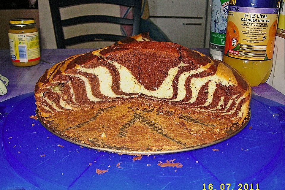 Zebrakuchen