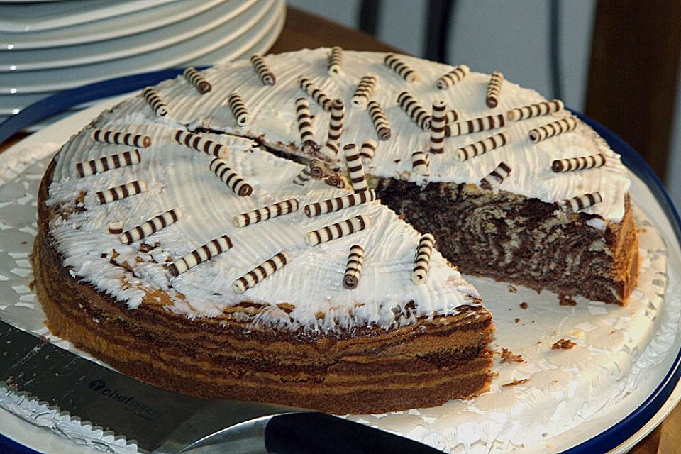 Zebrakuchen