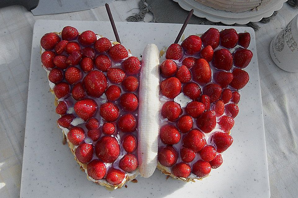 Schmetterlings-Torte