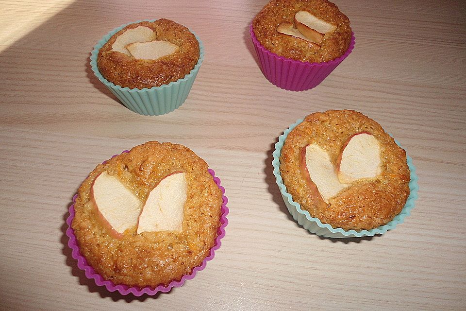 Karotten - Nuss - Muffins