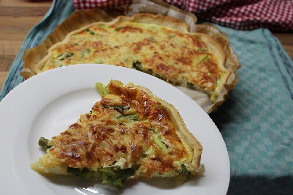 Spargel - Quiche