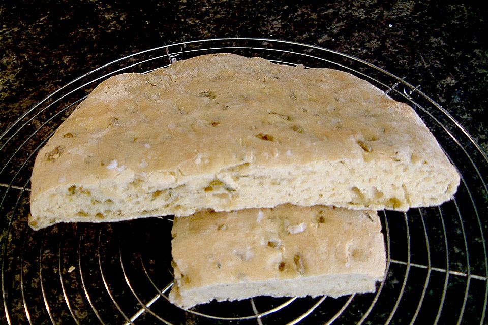 Oliven - Rosmarin - Focaccia