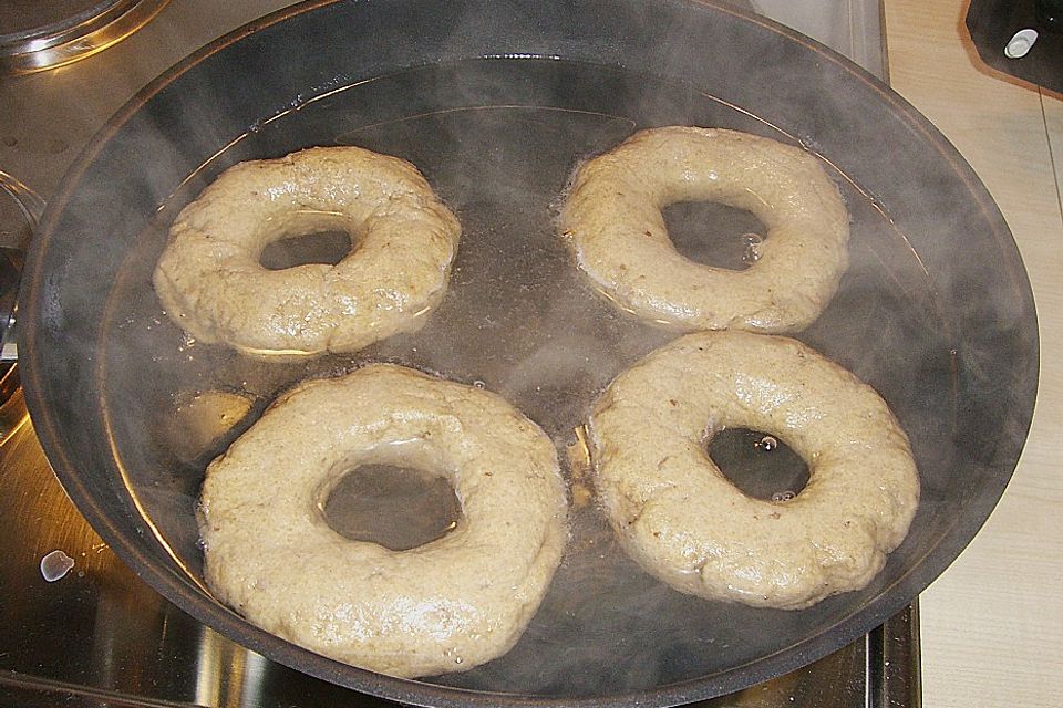 Vollkorn - Roggenmehl - Bagels