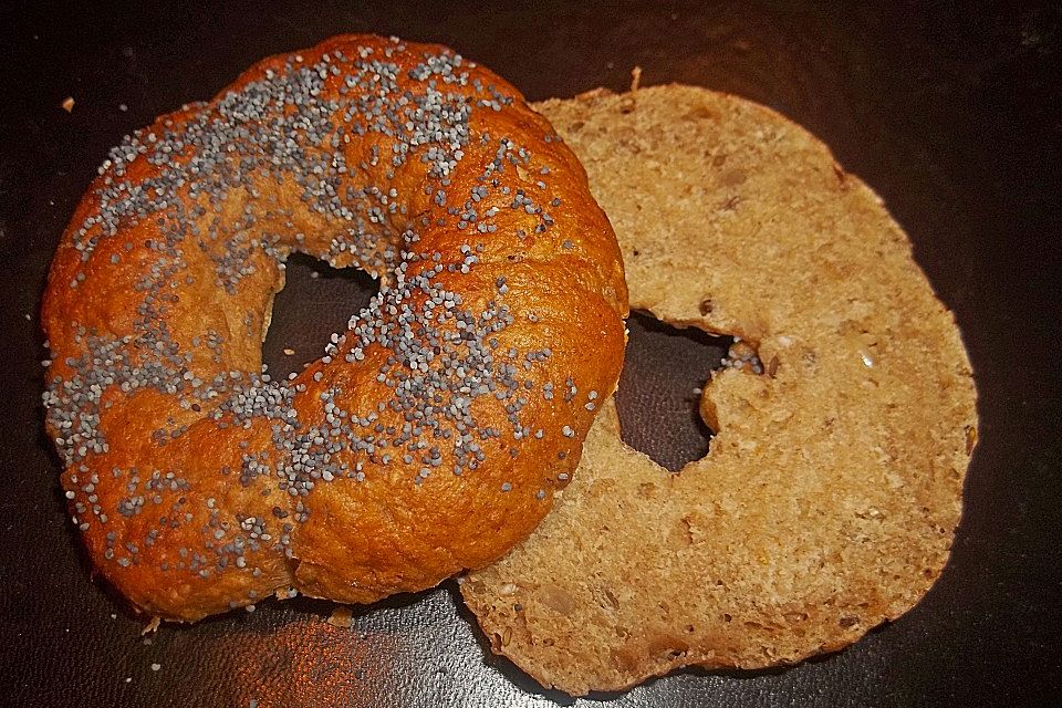 Vollkorn - Roggenmehl - Bagels