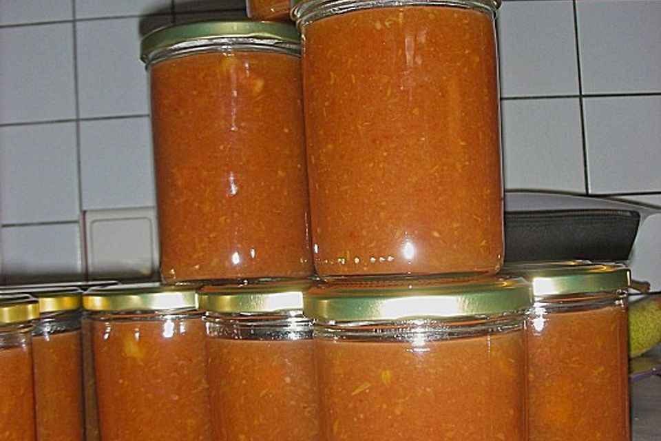 Quittenmarmelade mit Zitrone