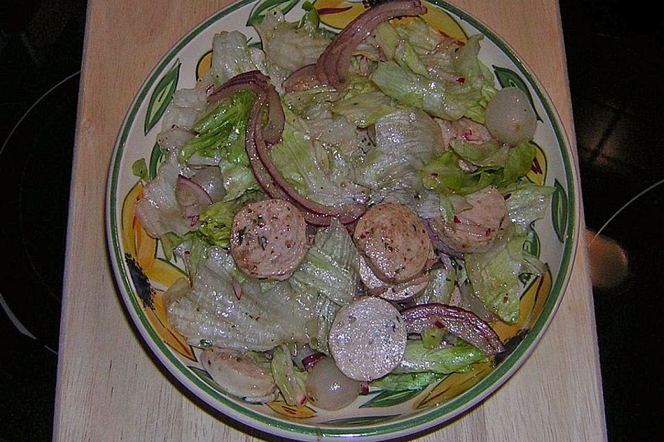 Münchner Weißwurstsalat