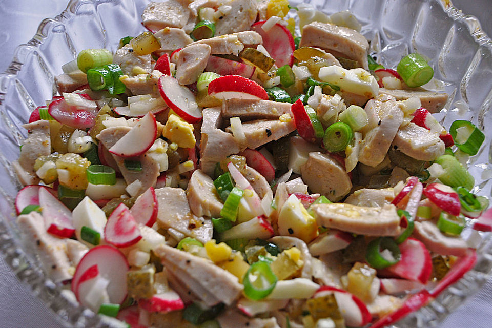 Münchner Weißwurstsalat