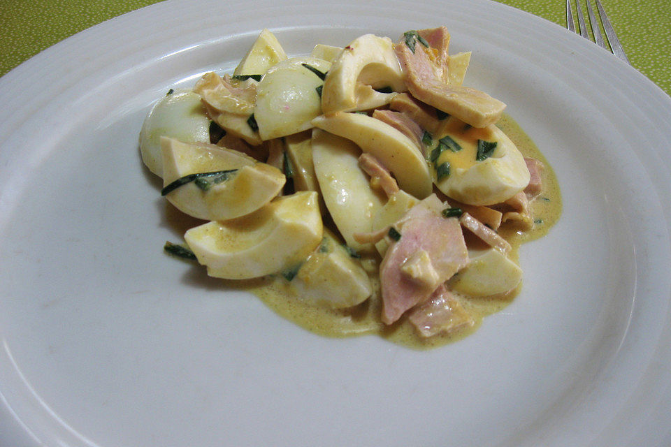 Eiersalat mit Schnittlauch