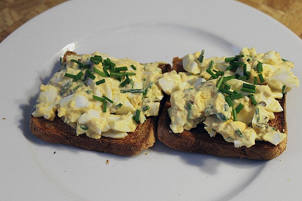 Eiersalat mit Schnittlauch