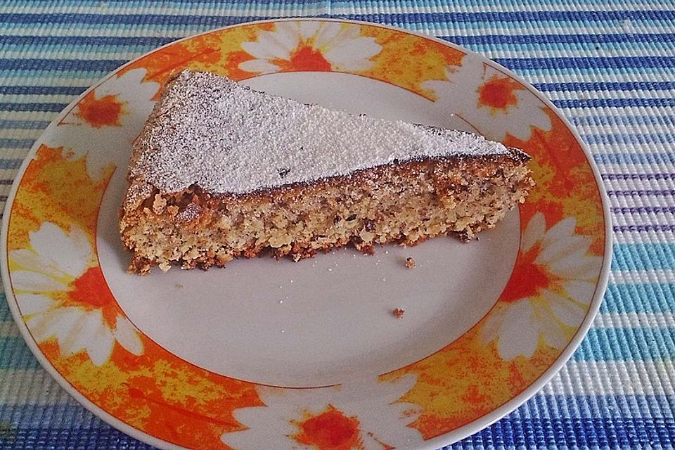 3 Zutaten - Nusskuchen