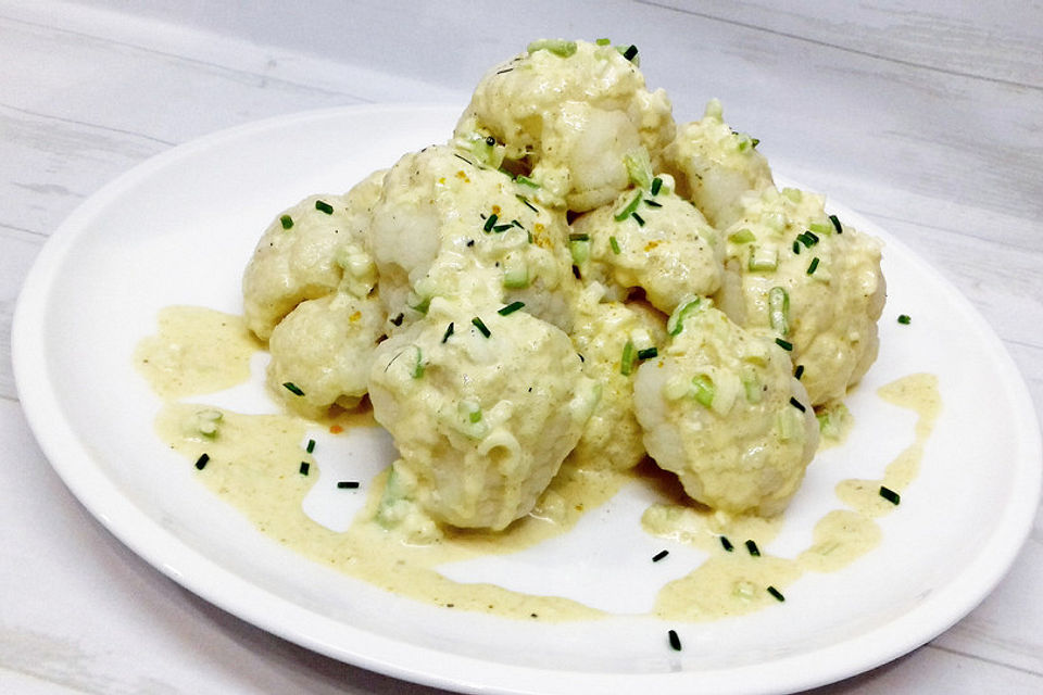 Blumenkohlsalat mit Curry