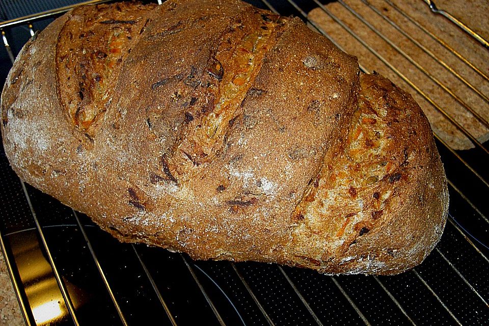 Kürbiskern - Karottenbrot