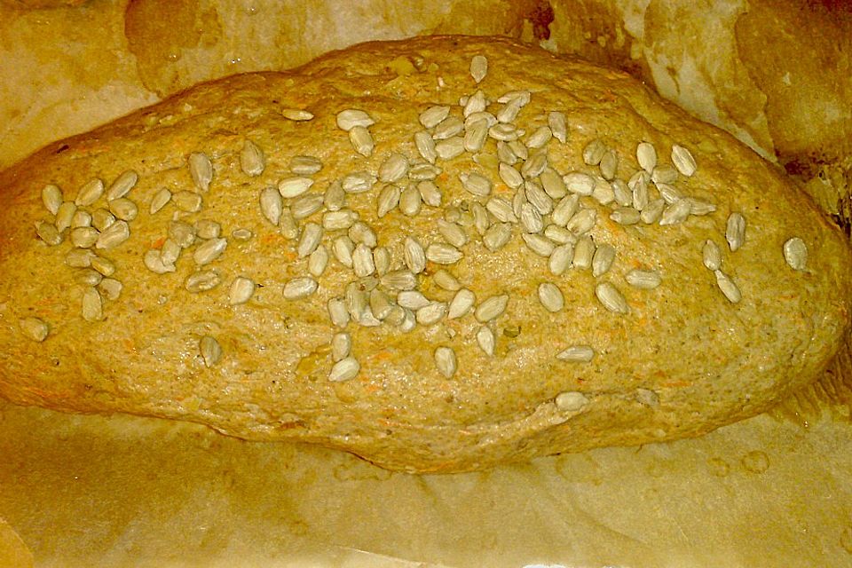 Kürbiskern - Karottenbrot