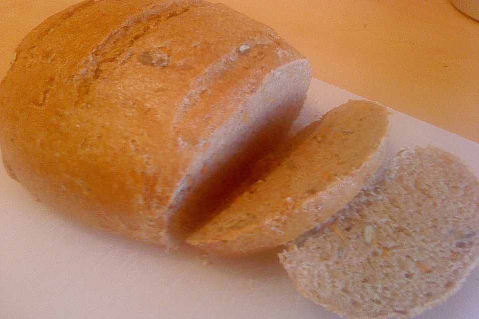 Kürbiskern - Karottenbrot