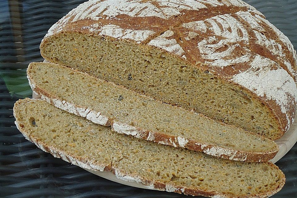 Kürbiskern - Karottenbrot