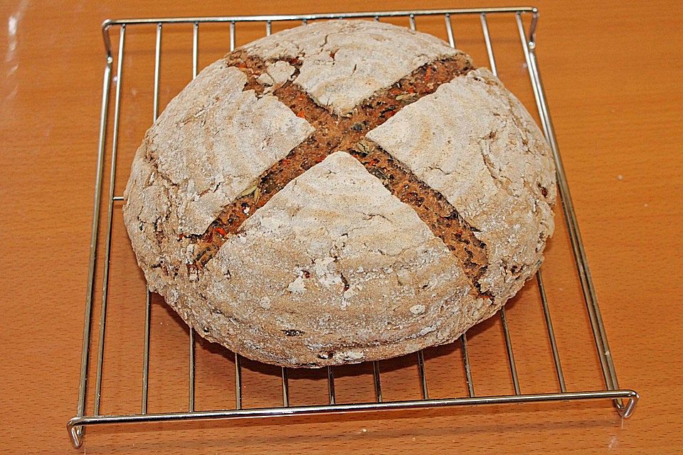 Kürbiskern - Karottenbrot